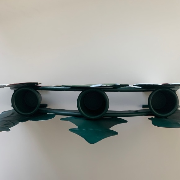 Santa/snowman/tree 12” Tabletop Candle Holder - Picture 3 of 3